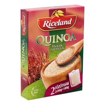 Főzőtasakos quinoa RICELAND 2x90 g