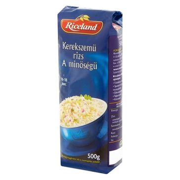 Rizs RICELAND kerekszemű 500 g