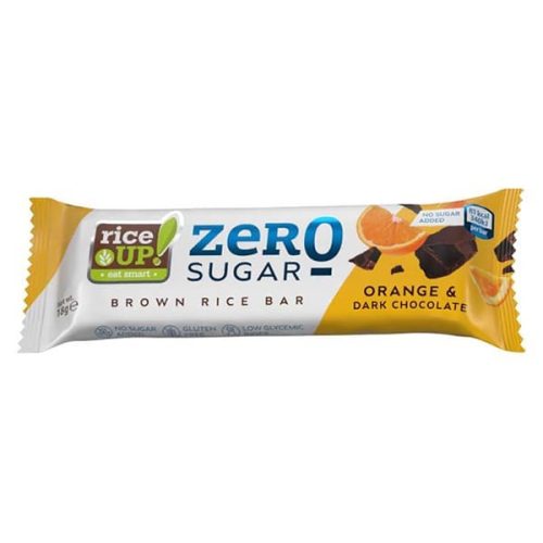 Rizsszelet RICE UP Zero narancsos étcsokoládés 18 g