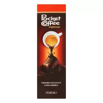 Csokoládé POCKET COFFEE 5 darabos 65,5 g