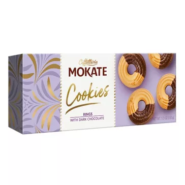 Keksz MOKATE csokoládés karika 150 g