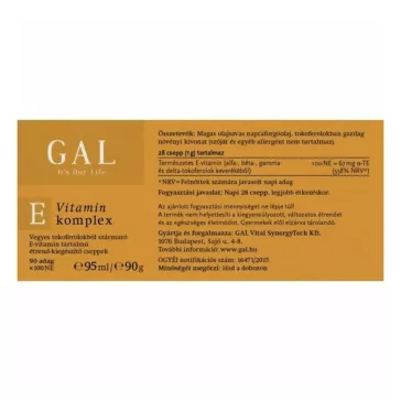 Vitamin GAL E-vitamin komplex 100NE 95 ml
