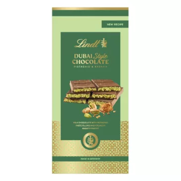 Csokoládé LINDT dubai style táblás 145 g