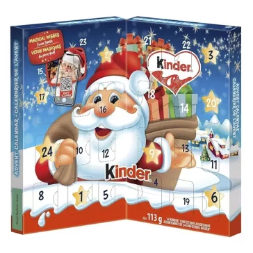 Adventi kalendárium KINDER mini  mix 113 g