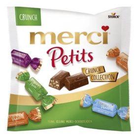 Csokoládé MERCI Petits desszert crunch collection 125 g
