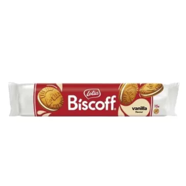 Keksz LOTUS Biscoff töltött vaniliakrémes 150 g