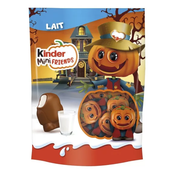 Csokoládé KINDER Mini friends milk halloween 122 g Csokoládé KINDER Mini friends milk halloween 122 g