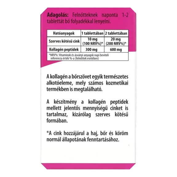 Vitamin BIOCO Kollagén tripla 60 darab Vitamin BIOCO Kollagén tripla 60 darab