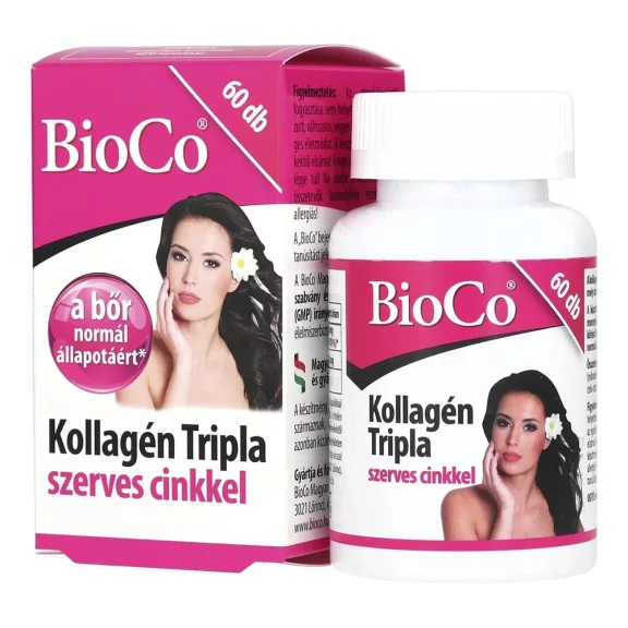 Vitamin BIOCO Kollagén tripla 60 darab Vitamin BIOCO Kollagén tripla 60 darab
