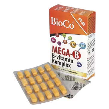 Vitamin BIOCO Mega-B B-komplex 60 darab