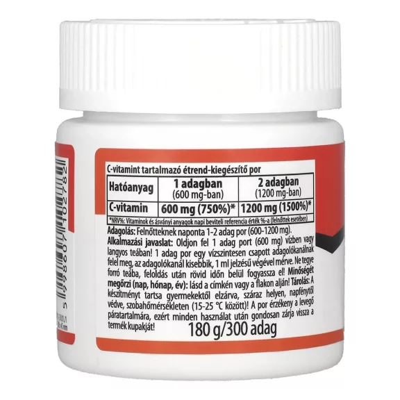 Vitamin BIOCO Ascorbic Acid C-vitamin por 180 g Vitamin BIOCO Ascorbic Acid C-vitamin por 180 g