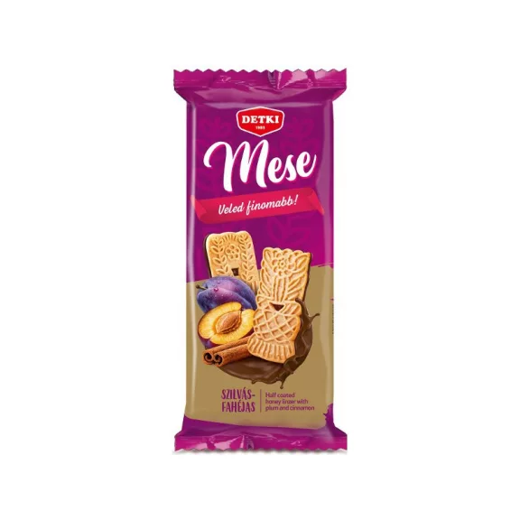 Keksz DETKI mese szilvás-fahéjas étcsokoládés 180 g Keksz DETKI mese szilvás-fahéjas étcsokoládés 180 g