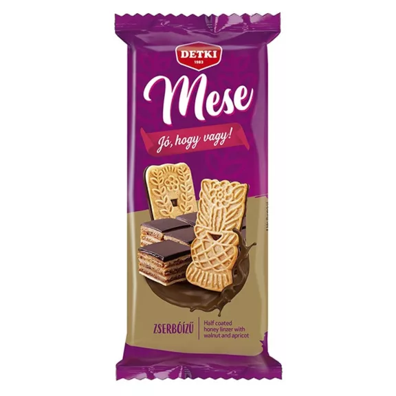 Keksz DETKI mese zserbó étcsokoládés 180 g Keksz DETKI mese zserbó étcsokoládés 180 g