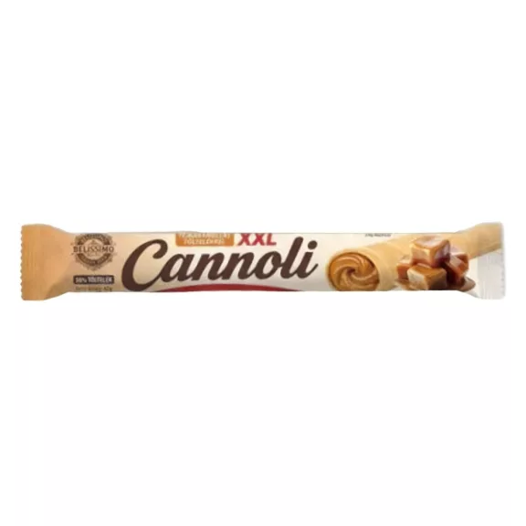 Töltött ostya rúd BELISSIMO Cannoli tejkaramella 42 g Töltött ostya rúd BELISSIMO Cannoli tejkaramella 42 g