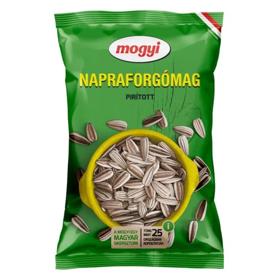 Napraforgómag MOGYI pörkölt sótlan 200 g Napraforgómag MOGYI pörkölt sótlan 200 g