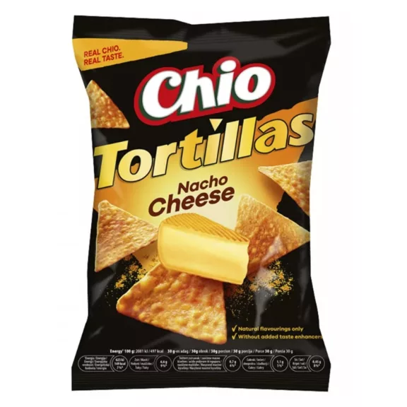 Tortilla chips CHIO Nacho cheese 110 g Tortilla chips CHIO Nacho cheese 110 g
