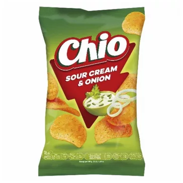 Burgonyachips CHIO Hagymás-tejfölös 60 g