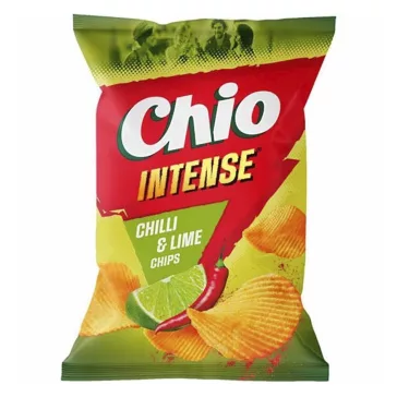 Burgonyachips CHIO Intense Chili & lime 55 g