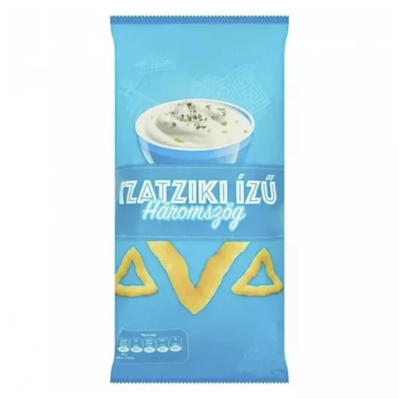 Burgonyasnack CHIO Tzatziki háromszög 60 g Burgonyasnack CHIO Tzatziki háromszög 60 g