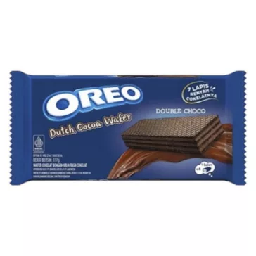 Töltött ostya OREO Double Chocolate 117 g