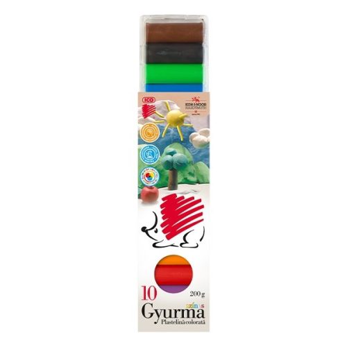 Gyurma ICO Süni színes 200 g