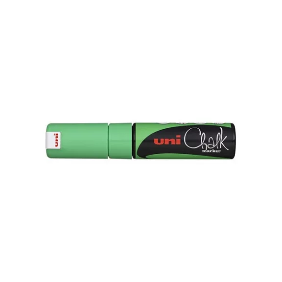 Folyékony kréta UNI PWE-8K fluor zöld Folyékony kréta UNI PWE-8K fluor zöld