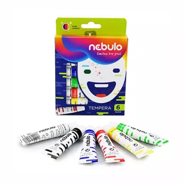 Tempera NEBULO 12 ml 6 darabos