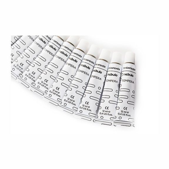 Tempera NEBULO fehér 12 ml 12 darabos