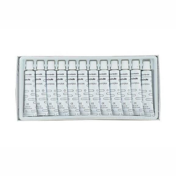 Tempera NEBULO fehér 12 ml 12 darabos