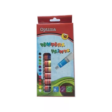 Tempera OPTIMA 12 ml 10  darabos