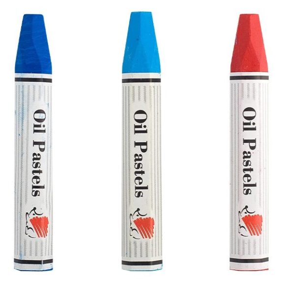 Olajpasztell ICO Süni színes 12 darabos