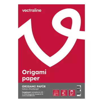 Origami papír VECTRALINE A/4 20 lapos