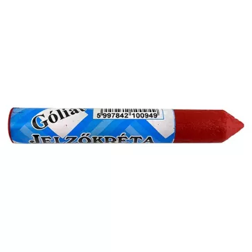 Jelzőkréta góliát piros