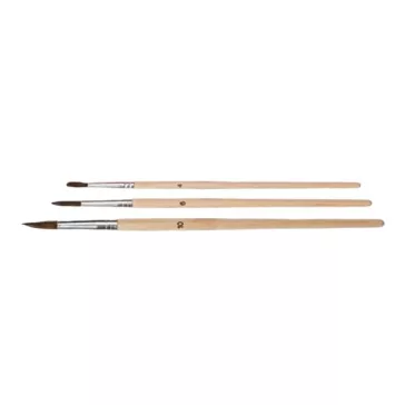 Ecset készlet NEBULO natúr fanyelű (4,6,10)