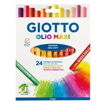 Olajpasztell GIOTTO Olio Maxi 11mm akasztható 24 darabos