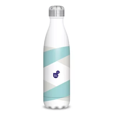 Kulacs duplafalú ARS UNA fém 500 ml csíkos