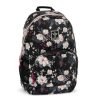 Hátizsák iskolai ARS UNA AU-14 Flowery Black