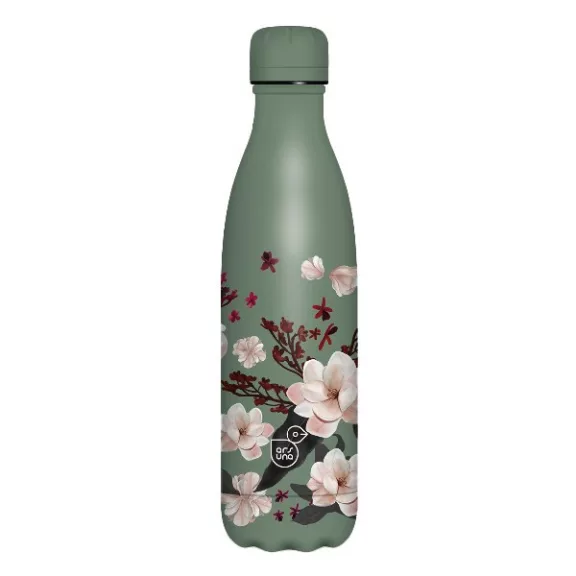 Kulacs duplafalú ARS UNA fém 500 ml Flowery Pink Kulacs duplafalú ARS UNA fém 500 ml Flowery Pink