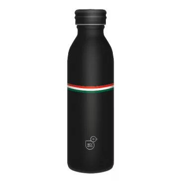 Kulacs duplafalú ARS UNA fém 600 ml Flag Black