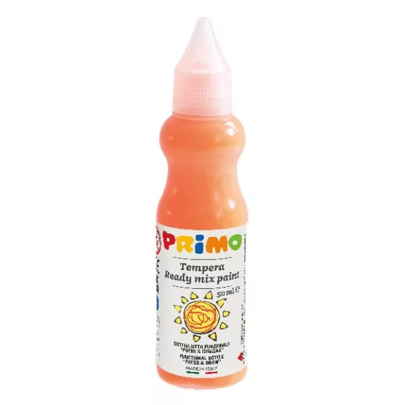 Tempera PRIMO 50 ml 4 neon + 4 metál 8 darabos