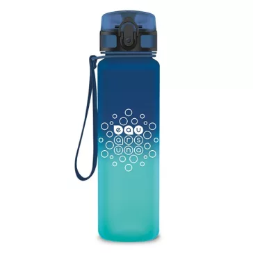   Kulacs ARS UNA műanyag matt BPA-mentes ombre 600 ml Dark sea