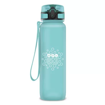   Kulacs ARS UNA műanyag matt BPA-mentes motivációs 1 liter Mint