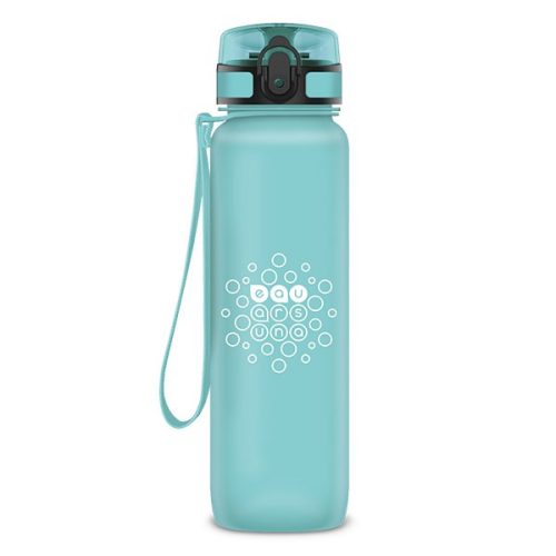 Kulacs ARS UNA műanyag matt BPA-mentes motivációs 1000 ml Mint