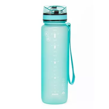   Kulacs ARS UNA műanyag matt BPA-mentes motivációs 1 liter Mint