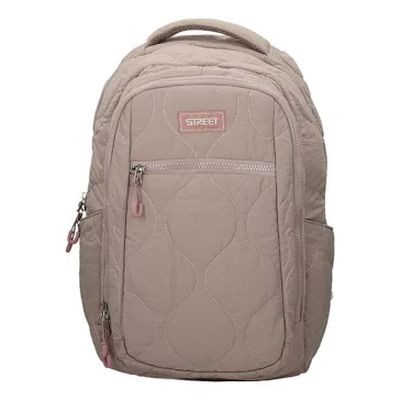 Hátizsák STREET Round Puffy Rose