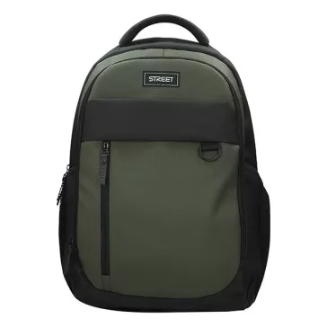 Hátizsák STREET Round Stone zöld