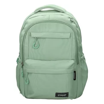Hátizsák STREET Round Happy zöld