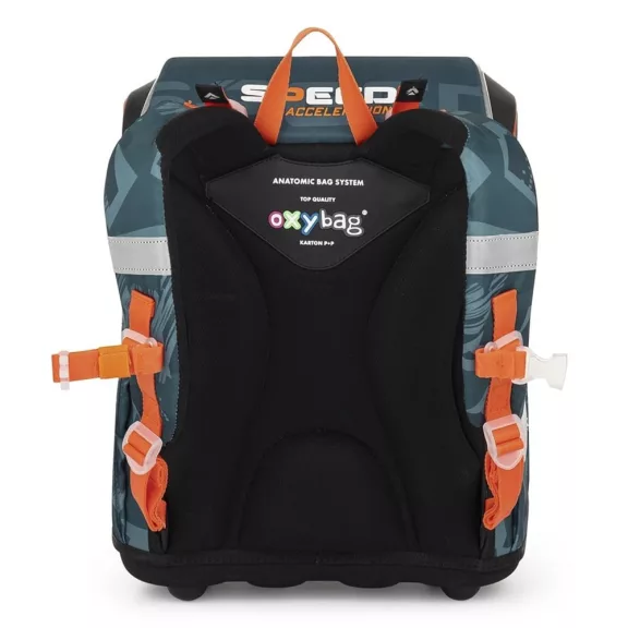 Iskolatáska szett OXY Premium 3 részes Car tolltartóval és tornazsákkal