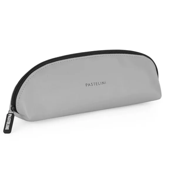 Tolltartó PASTELINI PU oval szürke