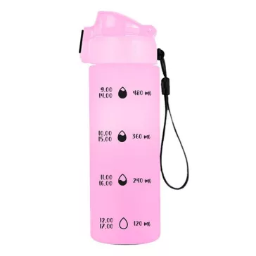   Kulacs OXY CLICK műanyag BPA-mentes 600 ml Pasztell rózsaszín
